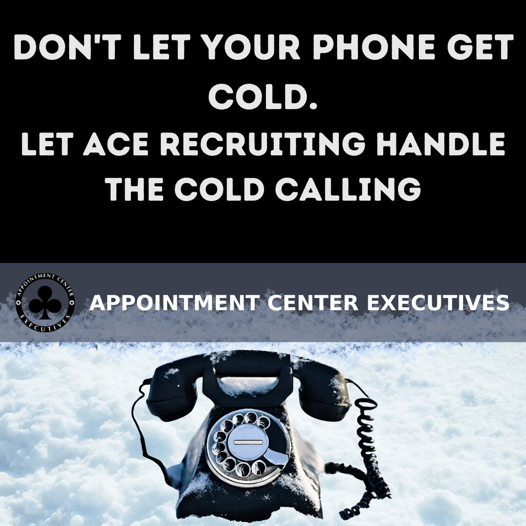 From cold calls to confirmed appointments, we're with you every step of the way. Partner with us for seamless sales support.

#SalesPartnership #AppointmentExperts #appointmentcenterexecutives #ace #appointmentsetters #leads #recruiting #virtualassistant #calling #coldcalling