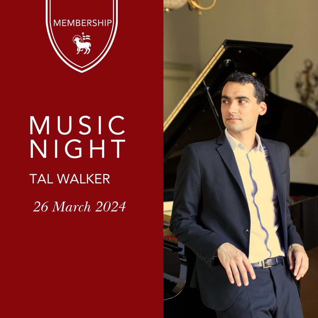 Join Tal Walker, an Israeli-Belgian pianist and Young Steinway Artist as he delivers a musical performance comprising Bach’s Italian Concerto in F Major, Chopin's Barcarolle in F-Sharp Major and Franck’s Prelude Choral and Fugue at Music Night on 20 March: loom.ly/5fQIejw