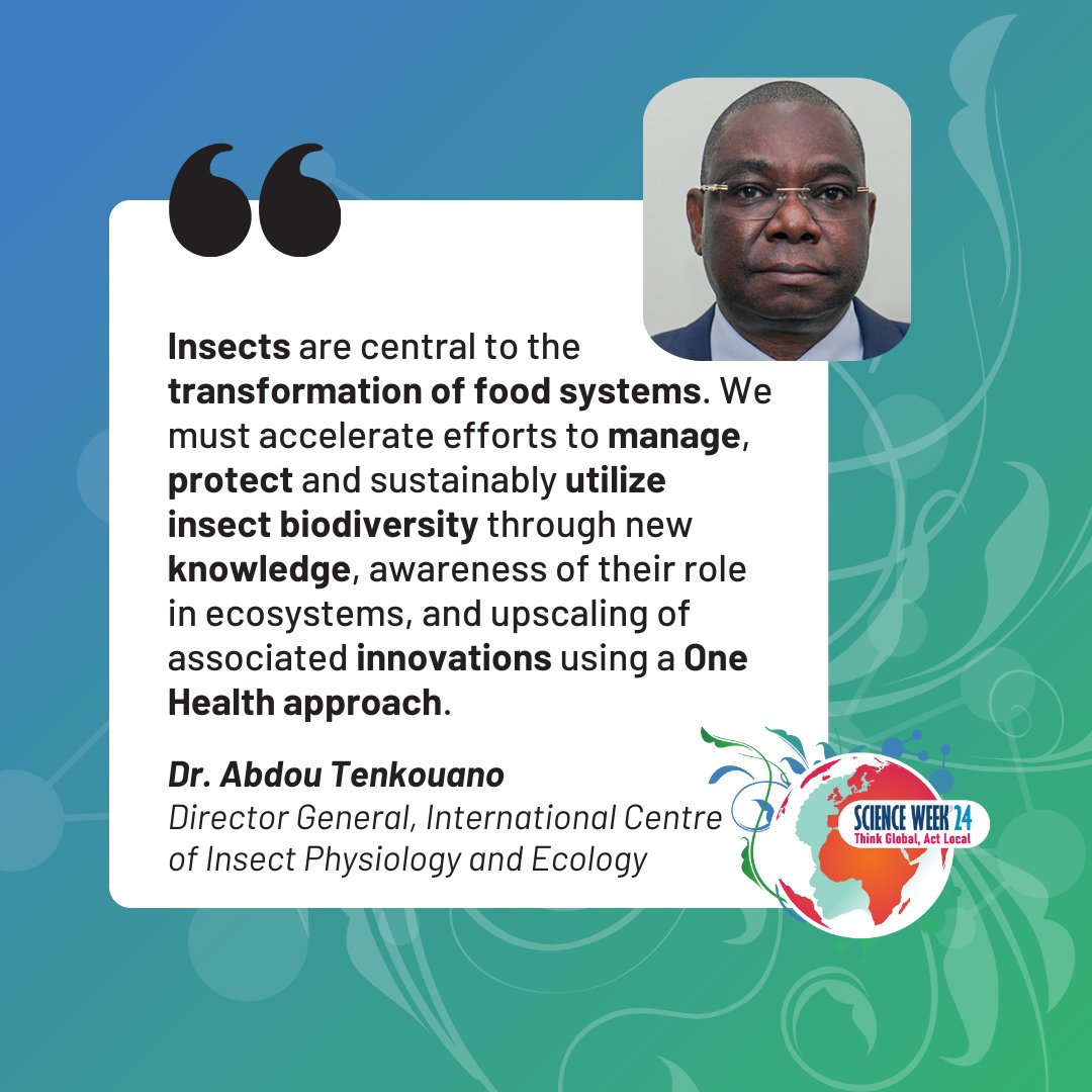 BiovIntCIAT_eng's tweet photo. 🌍 "The One Health approach uses #systemsthinking to promote health, nutrition, and sustainable ecosystems." 🌳 Integrating human, animal and environmental health, we'll explore how to increase and protect #biodiversity in agricultural landscapes. 🌾 #AllianceScienceWeek https://t.co/yxbCl2DFrO
