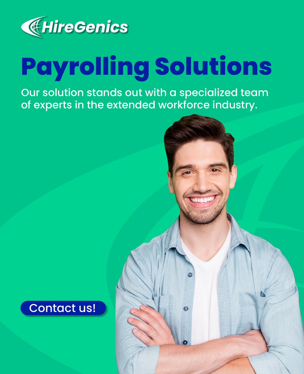 With a blend of leadership, a dedicated Center of Excellence, & visionary vertical practice leaders, we elevate the standards of payrolling to new heights. Learn more about our Payrolling solutions at okt.to/cywj6r

#hiregenics #PayrollExcellence #ContractorSatisfaction