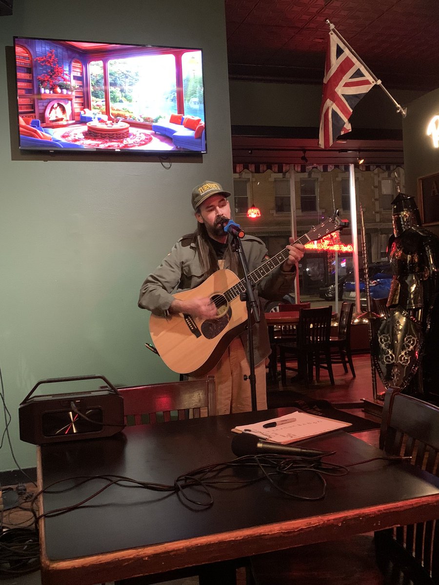 Open Mic Nights are back Wednesdays at the Red Lion in Fountain Square. Inaugural event was off the hook! <a href="/TimBrickley/">Tim Brickley</a> <a href="/SisterSinjin/">Sister|Sinjin</a> <a href="/JoshuaPowellGTR/">Joshua Powell</a>