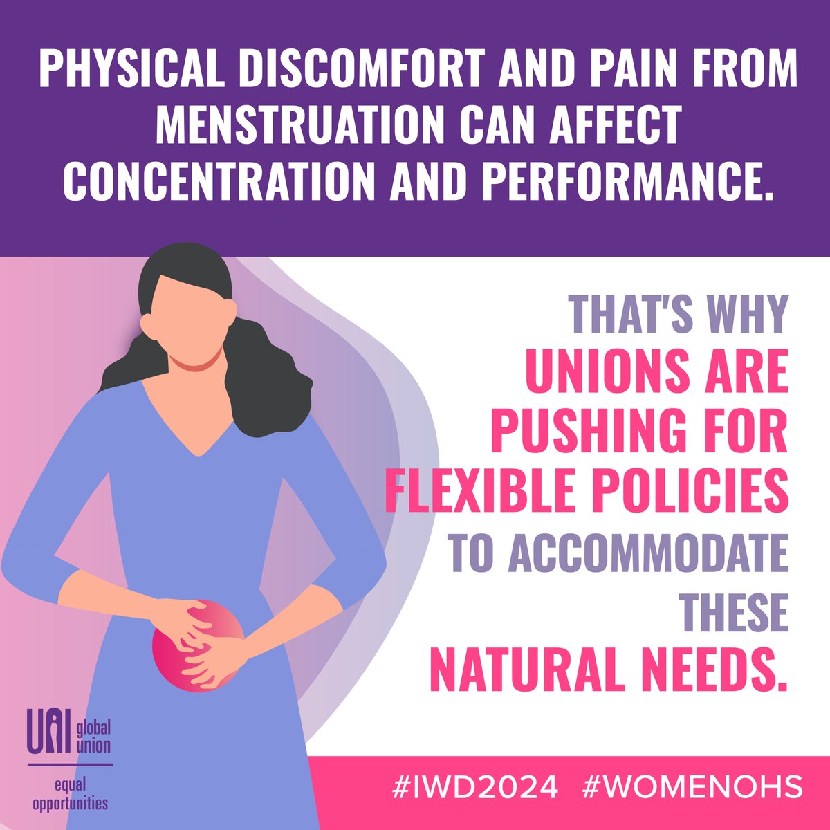 Menstrual cramps have been underestimated and even today these problems are often thought to be imaginary or exaggerated, leading to women suffering unnecessarily only to be diagnosed with a medical condition later in life. It is time we break the silence! #IWD2024 #womenOHS