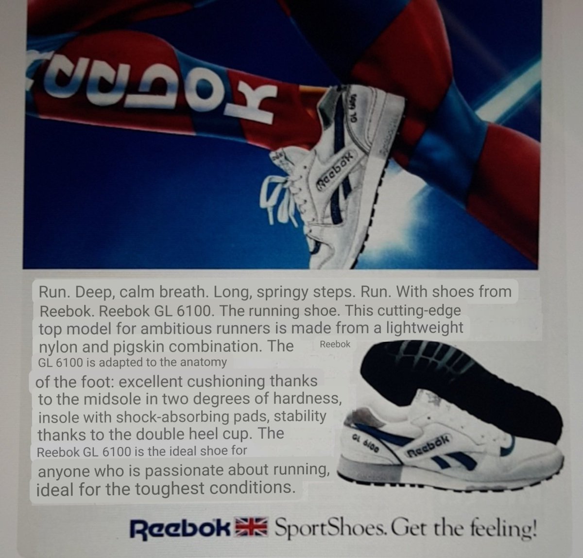 Reebok best sale gl 6100