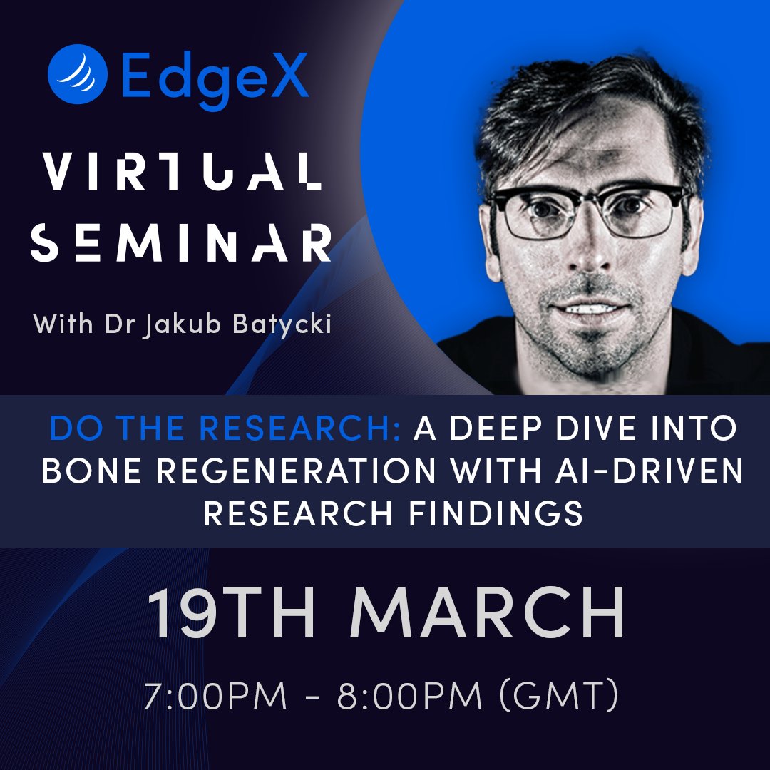 Are you up to date with the latest trends in Artificial Intelligence (AI)? 

Save your seat for this upcoming webinar  - hubs.la/Q02nbwCy0

#AIinImplantology #FutureOfHealthcare #dentalbonegraft #ethossbonegraft #virtualseminar #artificialintelligence