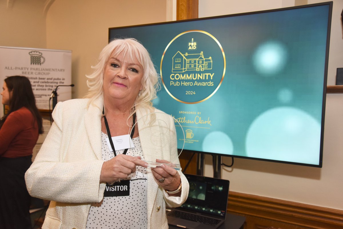 pubaid's tweet image. Congratulations to The Clifton Arms, winners of the PubAid Community Support Hero Award (England).

This vibrant Blackburn pub provides a hub of support for the local community. Well done to Carole Davis and her team. 
@MatthewClarkLtd @Kate_HollernMP #blackburn #communitypub