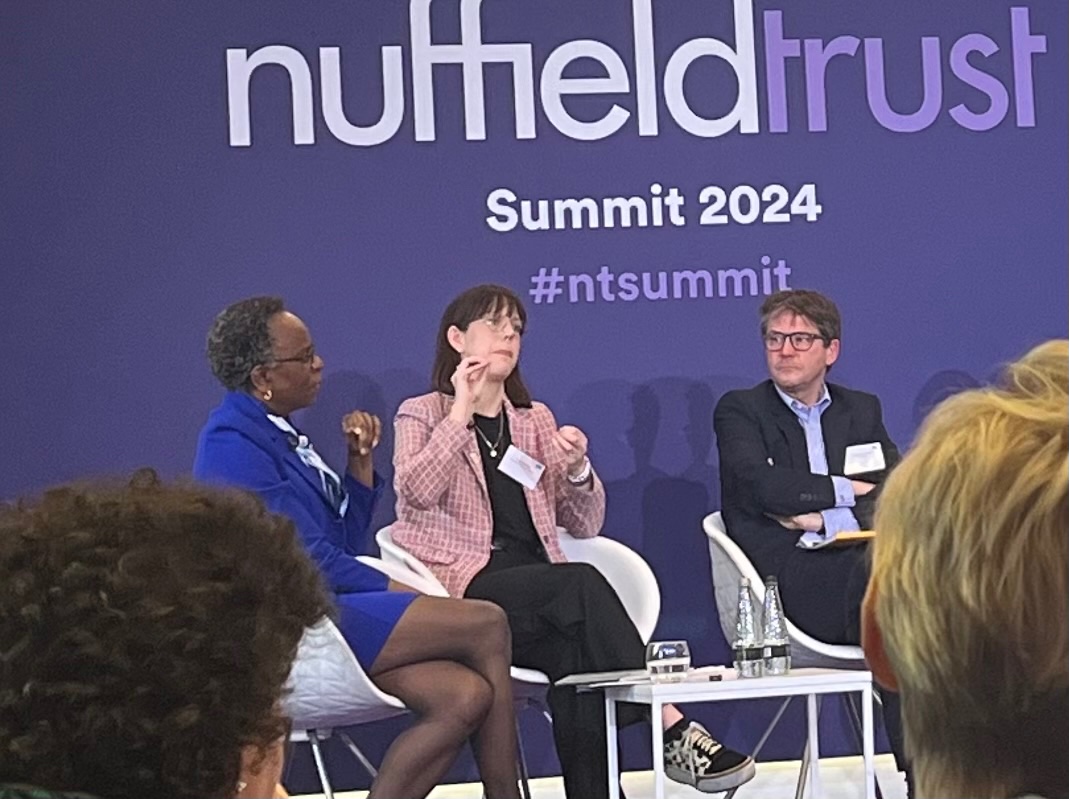 Super interesting session on AI in the NHS

@jessRmorley is brilliant 🤩

#NTSummit