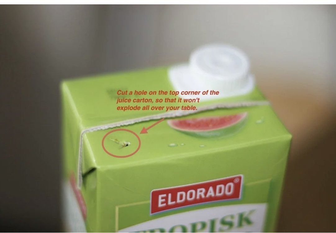 Life hack of the week via lifehacks.org