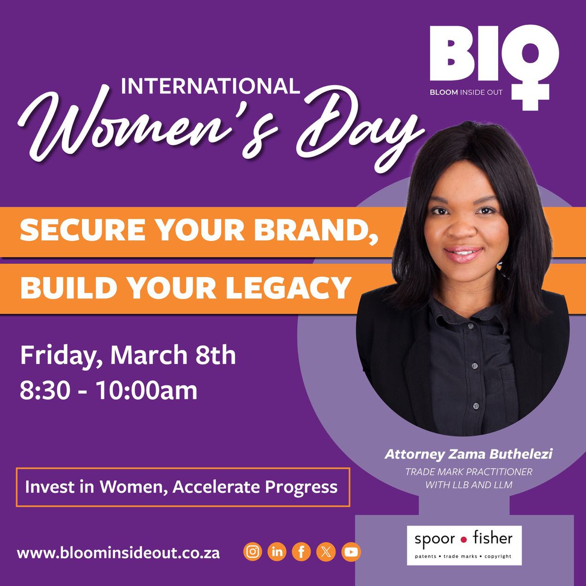 SECURE YOUR BRAND, SECURE YOUR BAG 💰 Join us for this free Intellectual Property talk to celebrate IWD2024 We continue to invest in women 💰🚀👌🏾 instagram.com/p/C4LT6ZpNZbZ/…