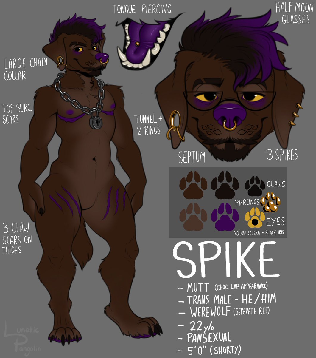 Spike reference sheet! 

Finally got around to making this after so long lol