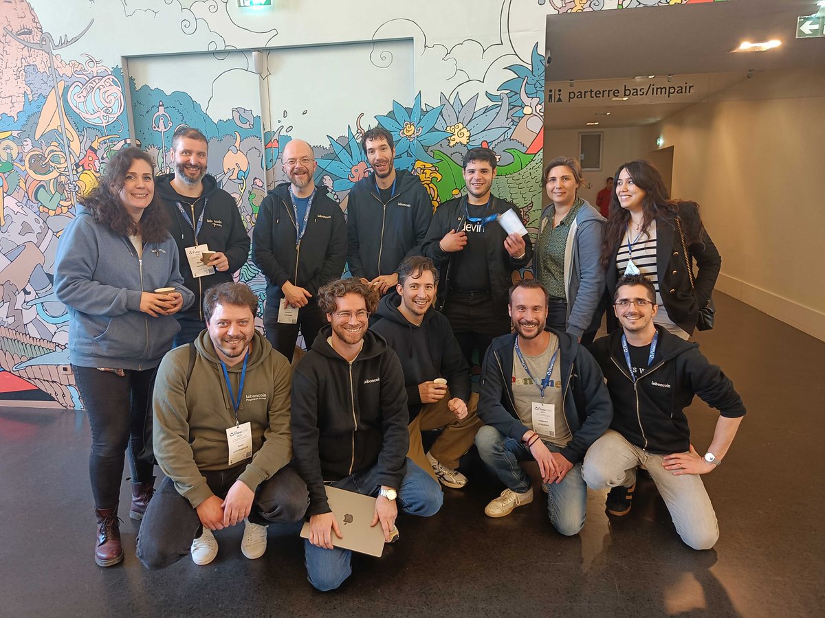 leboncoin tech (@leboncointech) on Twitter photo Depuis 2 jours une délégation <a href="/leboncoin/">leboncoin</a> sillonne la <a href="/FlowConFR/">FlowCon France</a> 🧡
L'occasion d'écouter des speakers du monde entier sur l'agilité, le #lean, le continuous delivery, etc.
Si vous les croisez, n'hésitez pas à leur faire un petit coucou 👋
#Agile Depuis 2 jours une délégation <a href="/leboncoin/">leboncoin</a> sillonne la <a href="/FlowConFR/">FlowCon France</a> 🧡
L'occasion d'écouter des speakers du monde entier sur l'agilité, le #lean, le continuous delivery, etc.
Si vous les croisez, n'hésitez pas à leur faire un petit coucou 👋
#Agile