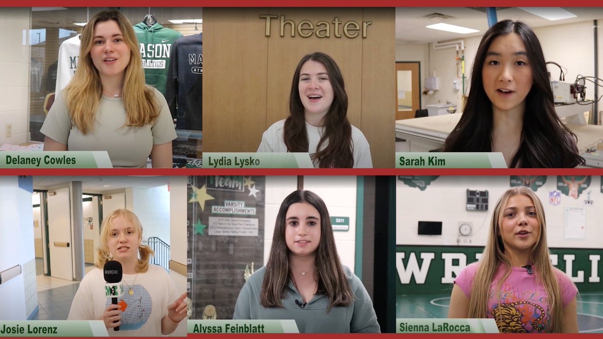Our MBC reporters crushed it today on the MBC Broadcast. Well done Delaney, Lydia, Sarah, Josie, Alyssa and Sienna.