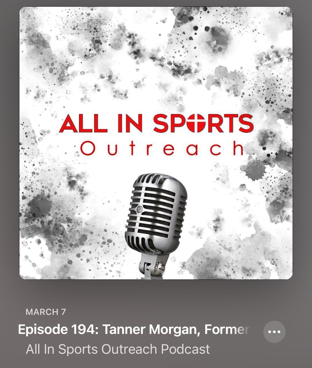 All_In317's tweet image. NEW PODCAST: Excited for you to hear from @T_morg2 on this new episode of the podcast! Incredible testimony! Listen and share! #ALLIN2024 

podcasts.apple.com/us/podcast/all…