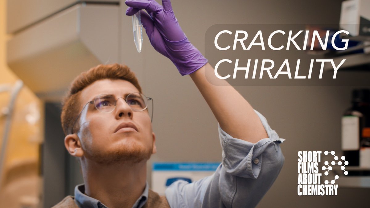 'Cracking Chirality,' the newest film from Dreyfus Foundation-funded @chemistryshorts, explores how the essential molecules of life acquired their homochiral structures. Watch the film here: youtu.be/Wv9IAX75SKE