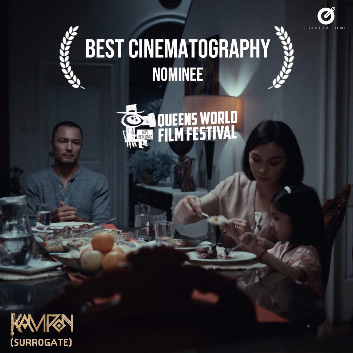 Ito na, Queens World Film Festival nominations are out! Nakatanggap ang #Kampon ng 3 nominations including Best Narrative Film. Congrats, Team Kampon!🔥