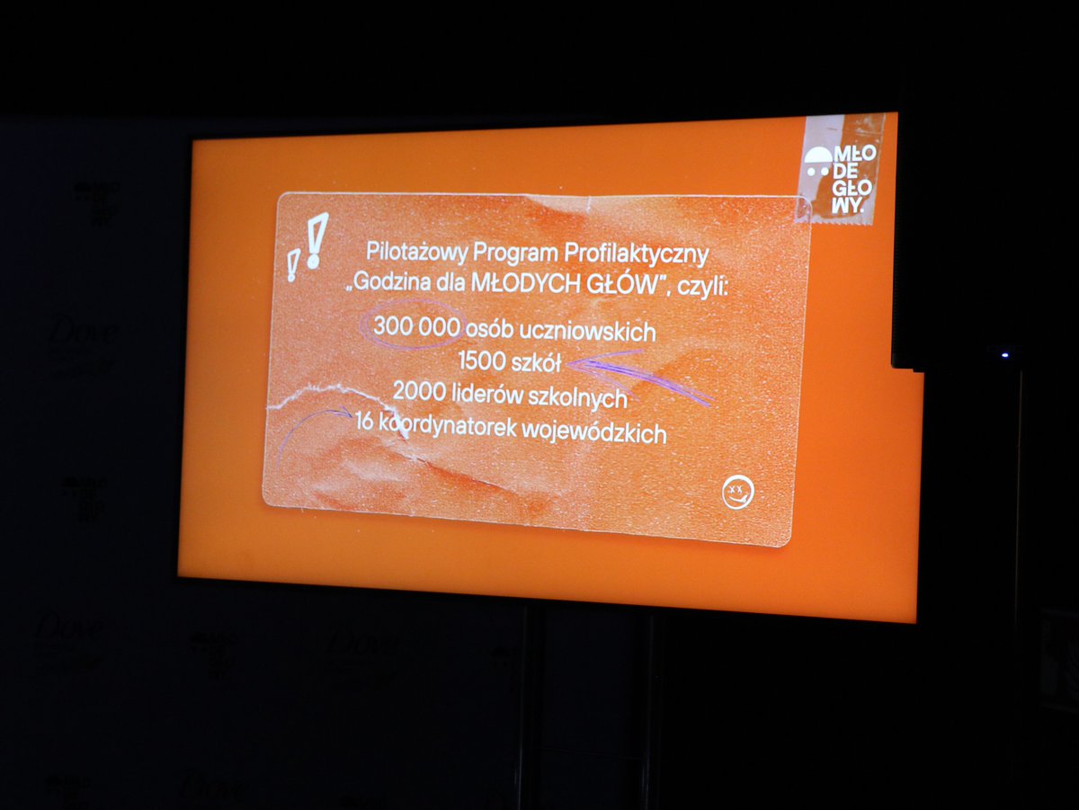 kuratorium_waw's tweet image. Wioletta Krzyżanowska #MKO wzięła udział w konferencji poświęconej poprawie kondycji zdrowia psychicznego młodzieży przygotowanej przez Fundację UNAWEZA #ProjektMłodeGłowy i Dove #selfesteemproject.  Zaprezentowano m. in. wyniki badań wpływu mediów społecznościowych na nastolatki