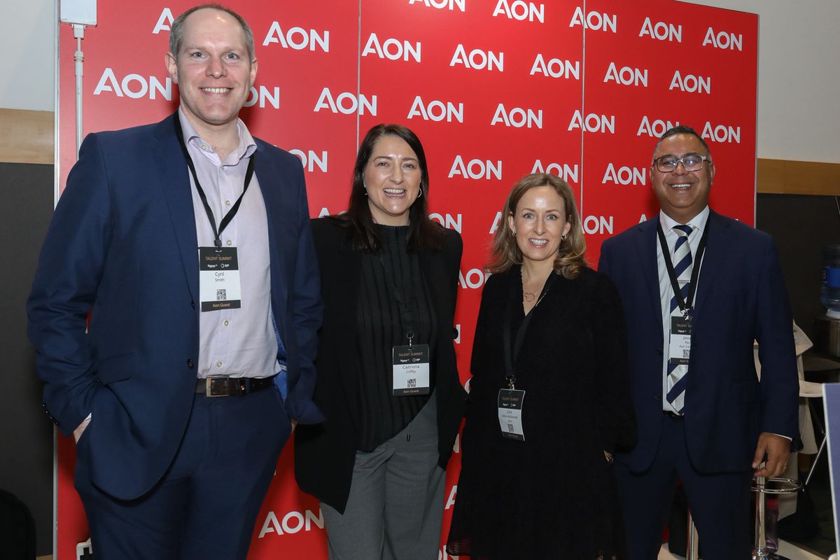 We are thrilled to have <a href="/Aon_plc/">Aon</a> on board as an Associate Partner once again for Talent Summit 2024.

Make sure to check out their exhibition stand!

#talentsummit