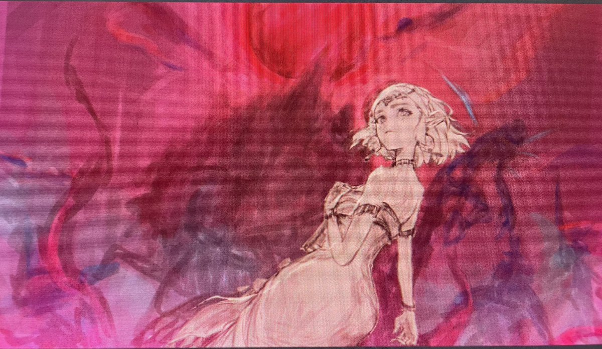 #このタグを見た人はラフ画とその完成絵を見せる 