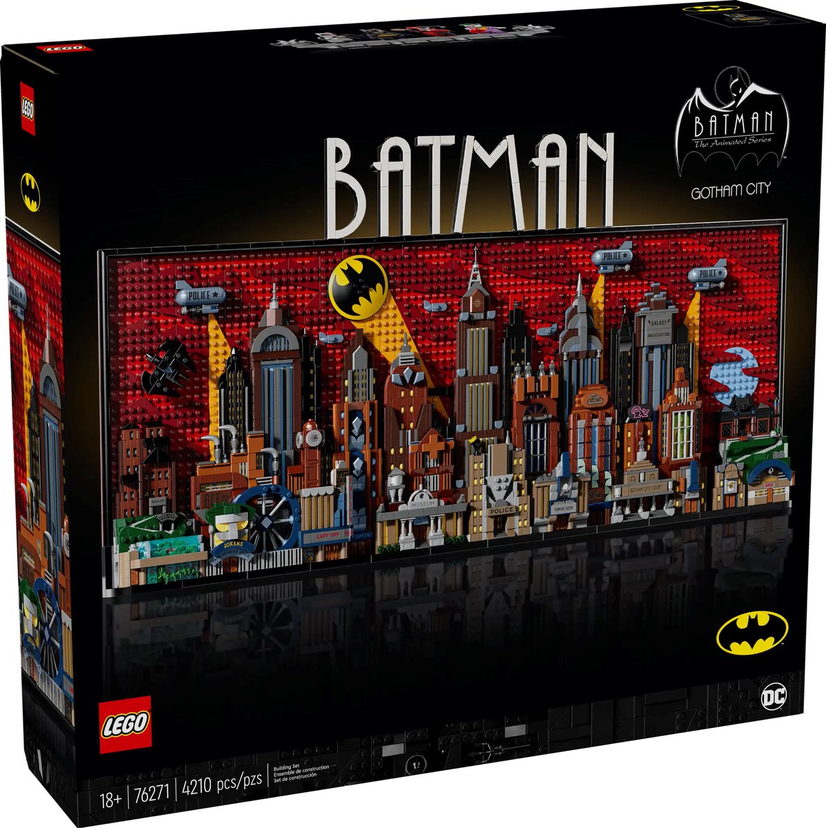 Lego is releasing a ‘BATMAN: THE ANIMATED SERIES’ set. Will cost $299.99 and release on April 4.