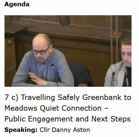 SpokesLothian's tweet photo. @Edinburgh_CC @CyclingEdin @CllrScottArthur @KatrinaFaccenda @DAstonSNP @FinlayMcF @julebandel @SanneDD @kevin_lang @CouncillorCowdy @harts_cyclery @edi_dot_bike @SW20Ed @SpokesPorty @best_edinburgh @InfraSisters @EdCriticalMass @ibikeEdinburgh @johnrobson87 @Cyclesouthedin @POPScotland @KayleighFONeill @blackfordsafer1 @scotgov @JimDensham @keithirving1 @PathsforAll @CyclingScotland @SP_NetZero @SarahBoyack @patrickharvie @carltonreid @laura_laker @CllrBenParker #Edinwebcast #BraidEstate

Q: Cllr @DAstonSNP Which option best fits Council policies/targets?
Officer: Long answer, but clearly Option 1

Q: @julebandel Why no representative or equalities research?
Officer: Consultn was to get comments, should consider more equalities in future https://t.co/JB3AjTNyXk