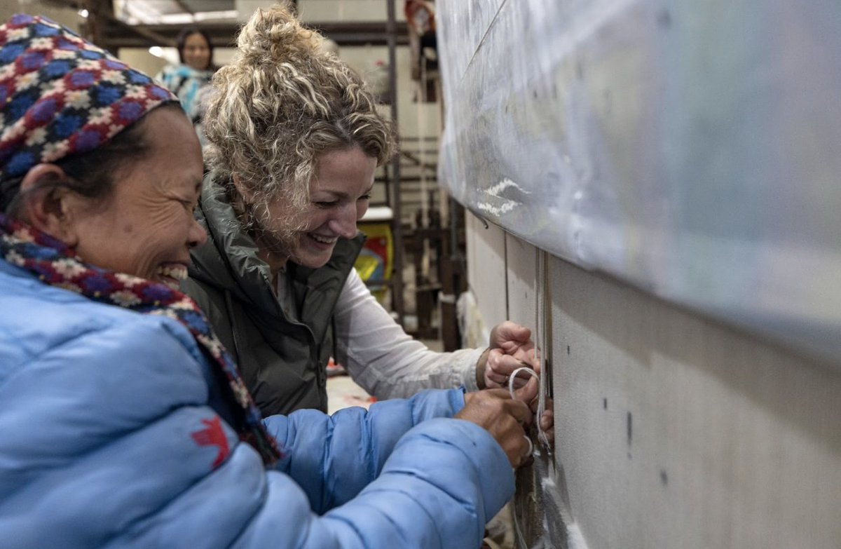 MatteStories's tweet image. Creative Matters crafts the highest quality custom rugs. Their team recently visited their artisan partner mills in India and Nepal. Learn about the trip highlights in their recent blog, produced by Matte PR: bit.ly/3V7syL7

#CreativeMatters