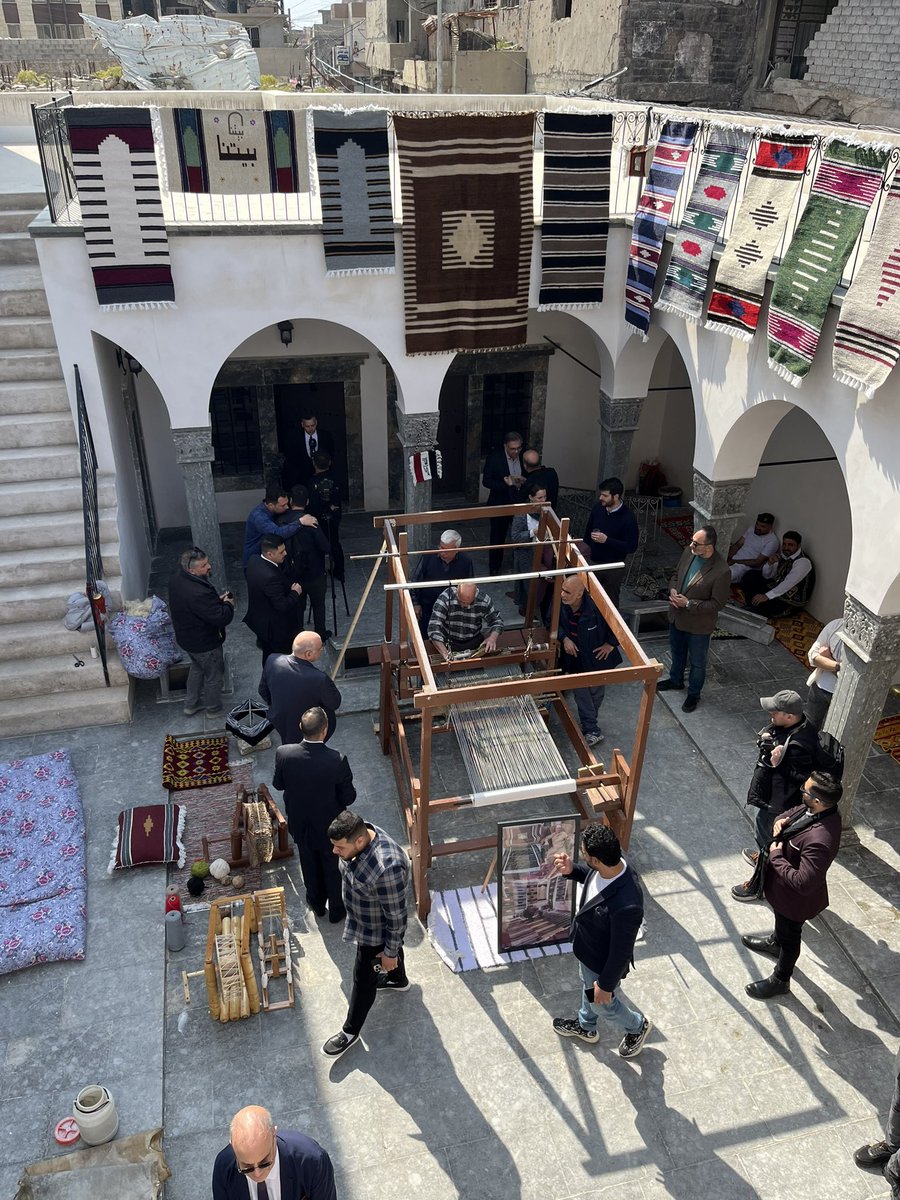 ALIPH Foundation (@aliphfoundation) on Twitter photo Magnificent Tutunji House! It was used by Daesh for munition storage & destroyed in 2017. It is now again the most beautiful historic house of Mosul! Thank you SBAH, Mosul University & <a href="/IraqHSP/">Iraq Heritage Stabilization Program</a>. Supported by ALIPH! Magnificent Tutunji House! It was used by Daesh for munition storage & destroyed in 2017. It is now again the most beautiful historic house of Mosul! Thank you SBAH, Mosul University & <a href="/IraqHSP/">Iraq Heritage Stabilization Program</a>. Supported by ALIPH!