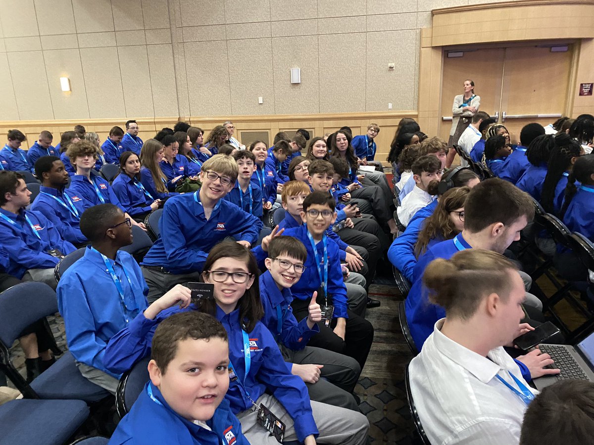 Robertsville TSA is excited and ready to compete at the 2024 TSA State Competition! <a href="/RMSortn/">Robertsville Middle</a> <a href="/ORSchools/">Oak Ridge Schools</a>