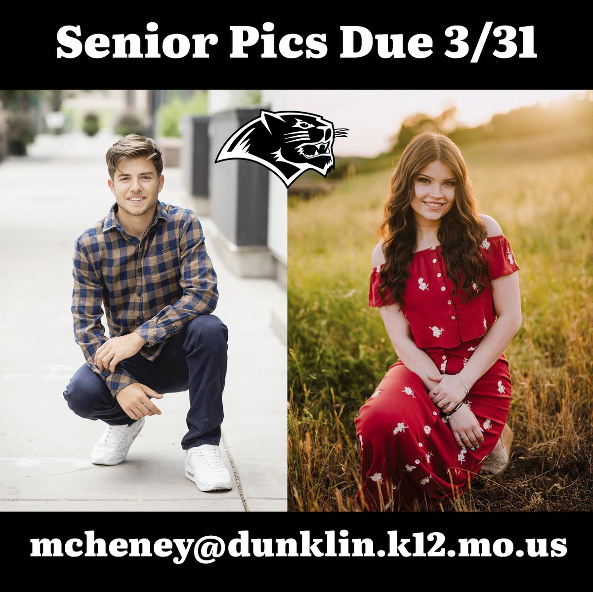 Herculaneum Seniors - Don't forget to email your senior picture to Mr. Cheney by the end of the month. #GoBlackcats @HHSBlackcats @dix_stephanie @BlackcatUpdates @DrClintFreeman @TheMrCheney