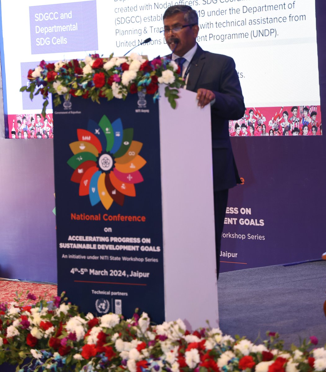 Principal Secretary & Development Commissioner, Shri R Ramakrishnan IAS, shared insights on 'Fast Tracking SDG Localisation: Lessons from the Nagaland Experience' during the National Conference on SDGs. @MyGovNagaland @dipr_nagaland @Nayanask