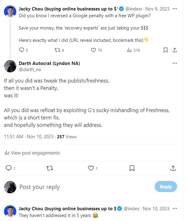 🪦🤣🪦🤣🪦🤣🪦🤣🪦🤣🪦🤣🪦🤣
🪦🤣🪦🤣🪦🤣🪦🤣🪦🤣🪦🤣🪦🤣
🪦🤣🪦🤣🪦🤣🪦🤣🪦🤣🪦🤣🪦🤣

Just too darn funny!

#SEO #HowDoYouLikeThoseApple?