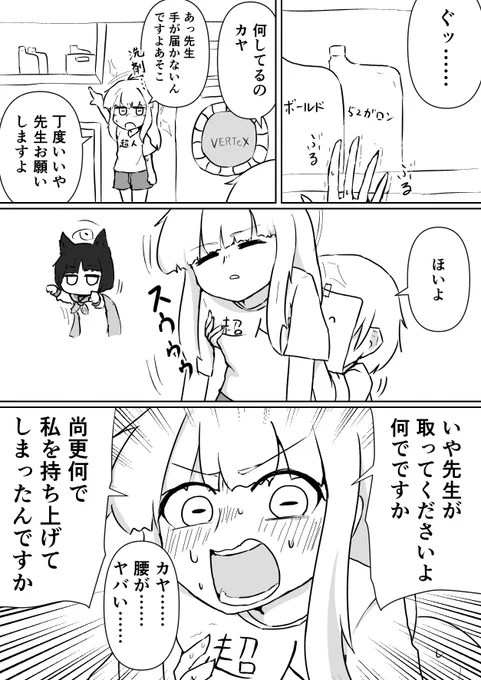 カヤ……生徒を支えるのが先生だから 