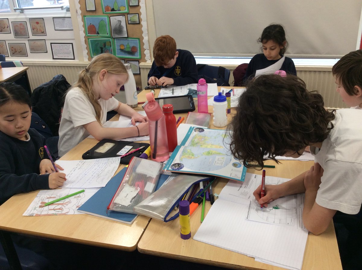 OxtonSt45889's tweet photo. Using a range of resources to research the different layers of the Rainforest. Year 4 are working so hard in Geography. #oddizzi https://t.co/EwkeGlPaKK