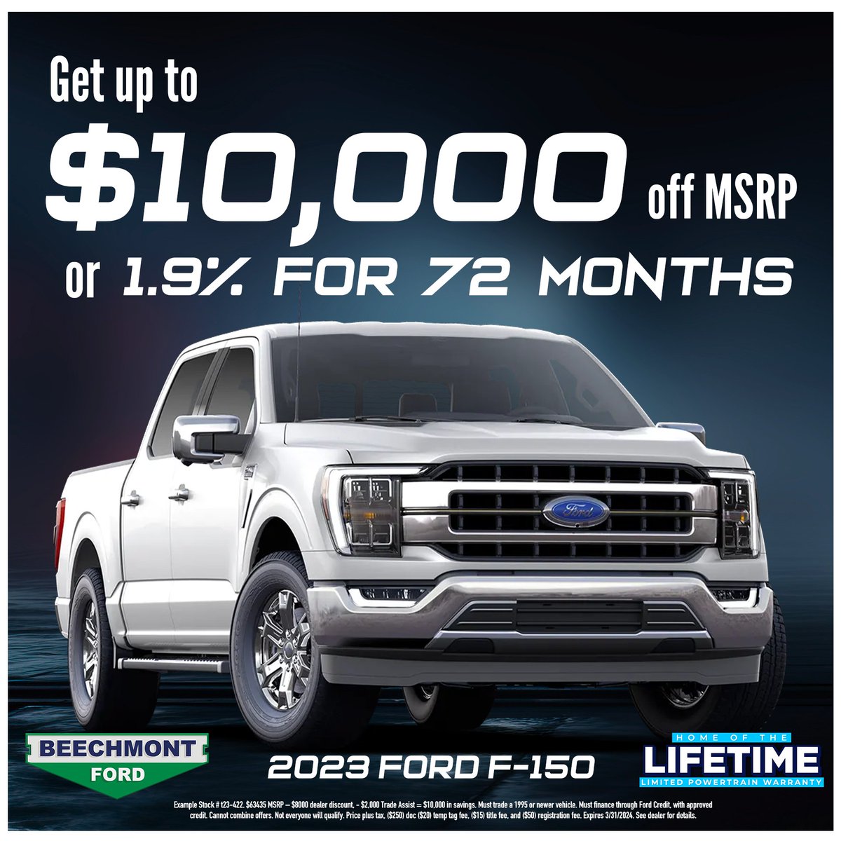 beechmontford's tweet photo. NEW Specials 📷 Get up to $10,000 off MSPR on a 2023 Ford F-150 OR $6,000 off MSRP on a 2023 Ford Explorer. PLUS much more! 📷
#MarkWilliamsAutoGroup #Ford #FordF150 #FordExplorer #FordEscape #Ford #F150 #Explorer #Escape https://t.co/kobIoetbna