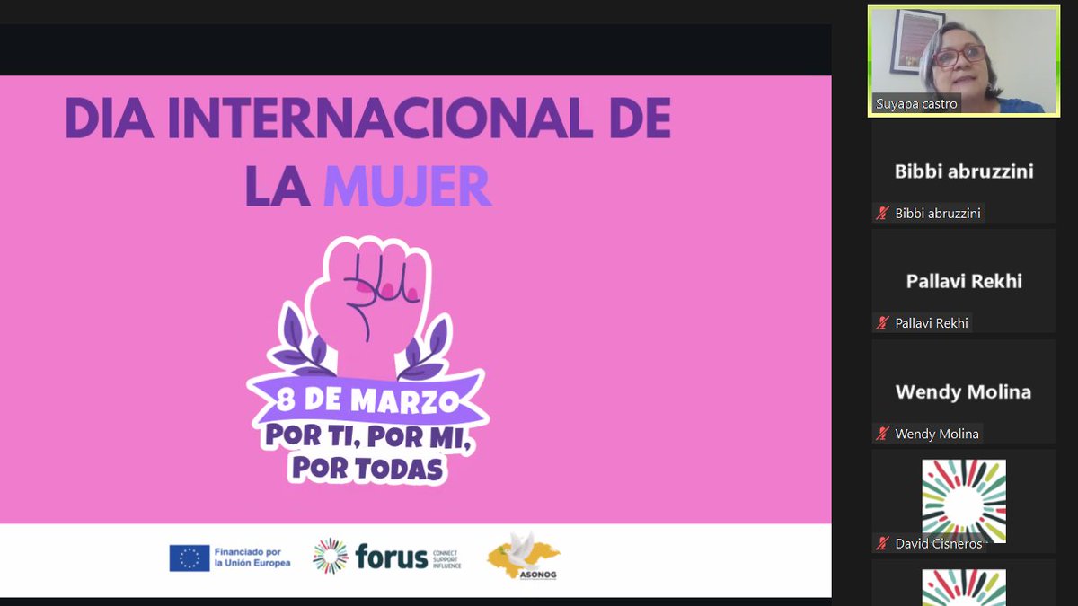 Forus_Int's tweet image. 📢#MemberTalks #MarchaConNosotras @AsonogOficial hablando de su campaña para acabar con la violencia contra las mujeres y poner de manifiesto el respeto, la inclusión y la vida! 🩵 Descubra sus historias en la edición de este año de la campaña #MarchWithUs
forus-international.org/es/custom-page…