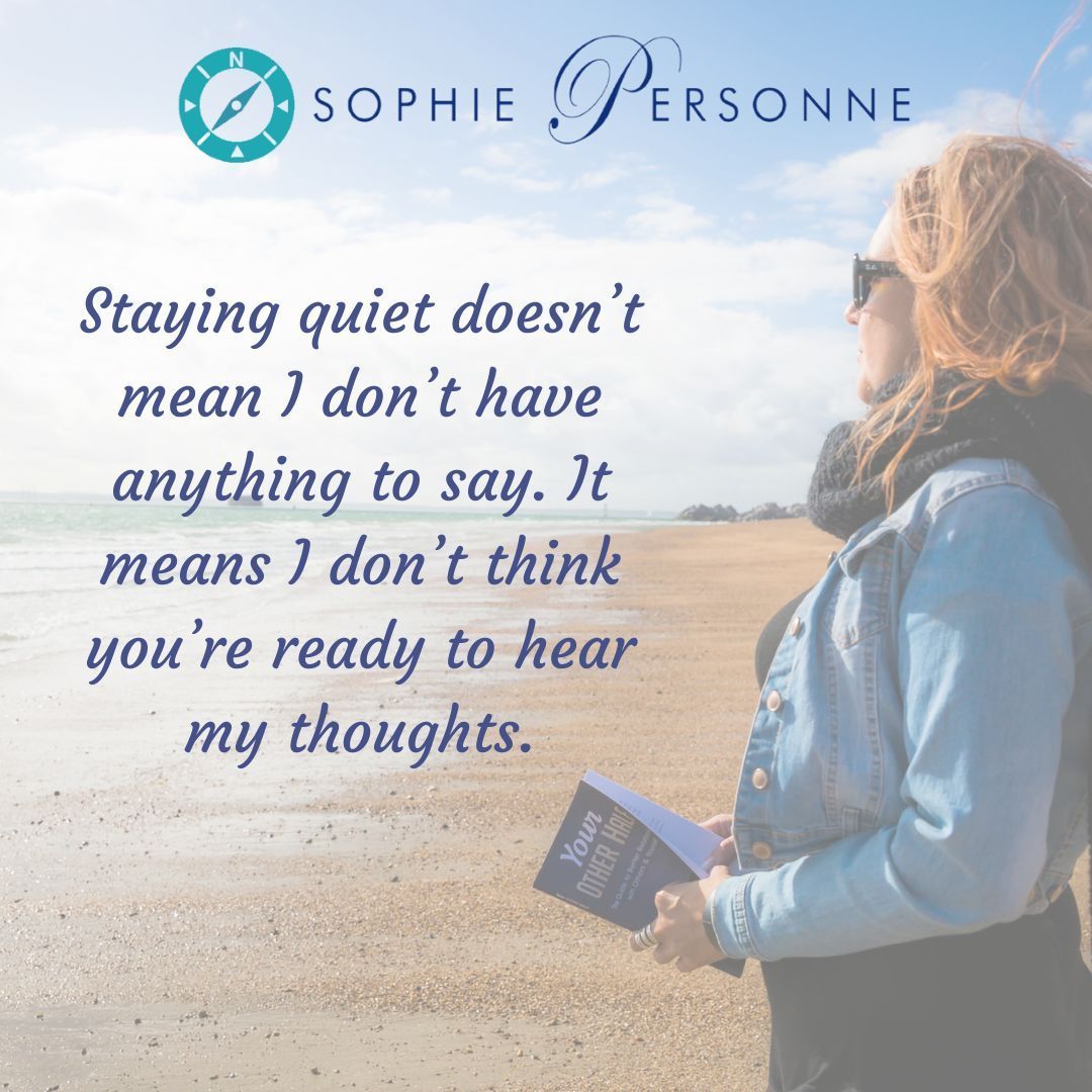 SophiePersonne1's tweet image. Discerning when to speak and when to hold back is a skill we should all learn. There is power in silence. 

#CommunicationSkills #DeeperUnderstanding #inspiration #inspirationalquotes #inspirationalquote #inspirationoftheday #inspirationalwords #wisdom #dailywisdom #wisdomquotes