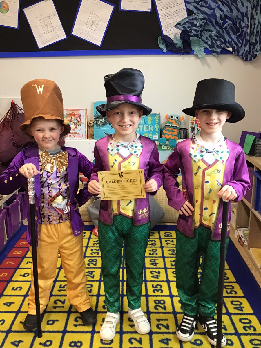 Willy Wonka fans on #WorldBookDay2024 😀