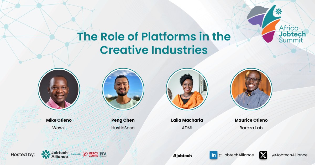 Spartakussug's tweet image. The topics will also cover the creative industries, gender equity in the ecosystem and how jobs are measured in in Jobtech.

The first Africa #JobtechSummit is now well underway to be a resounding success. 

Stay tuned for updates on the summit!
