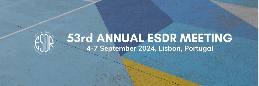 The Abstracts Submission platform is open🔛 esdrmeeting.org/abstract/ Submission Deadline: ⏰Monday 03 June 2024 Check early fees and register to the Annual Meeting esdrmeeting.org/registration/