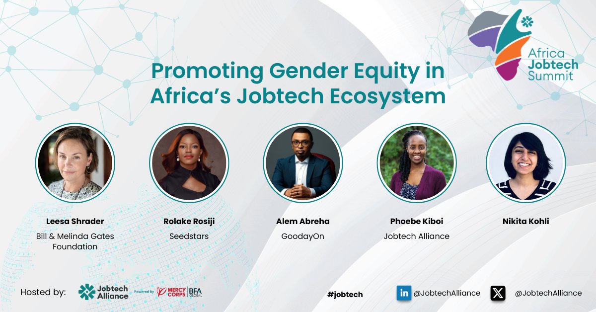 Spartakussug's tweet image. The topics will also cover the creative industries, gender equity in the ecosystem and how jobs are measured in in Jobtech.

The first Africa #JobtechSummit is now well underway to be a resounding success. 

Stay tuned for updates on the summit!