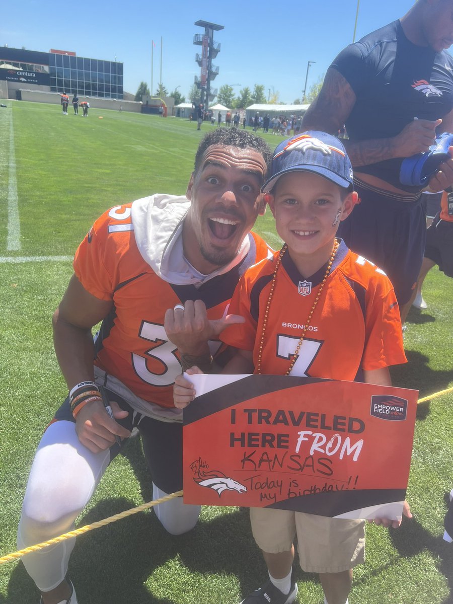 mjpenka's tweet photo. No Simmons at camp next year?!  Not cool. Thanks for making his birthday special last year @jsimms1119 https://t.co/15PvIKJcRv