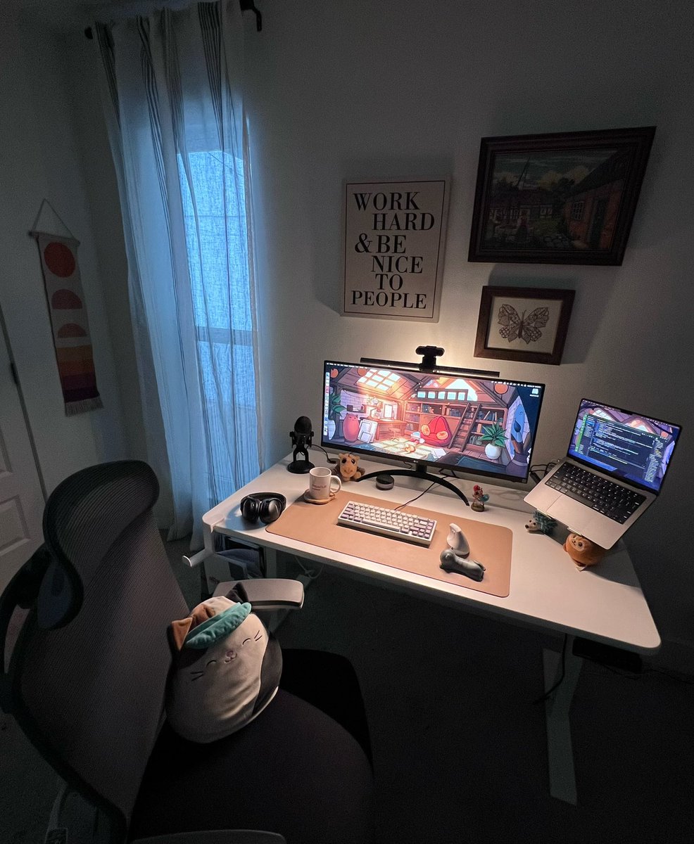 layla (@pilatesdev) on Twitter photo ๐ GIVEAWAY! Win an Autonomous SmartDesk Core from @autonomous_ny ๐ฅ
To enter the giveaway:
1๏ธโฃ Follow @autonomous_ny & @BrodySmith_Pxl
2๏ธโฃ Describe your desk setup with 3 emojis in the replies
3๏ธโฃ Like ๐งก and Retweet ๐ this post
๐ open to participants from USA, Canada, and EU ๐ GIVEAWAY! Win an Autonomous SmartDesk Core from @autonomous_ny ๐ฅ
To enter the giveaway:
1๏ธโฃ Follow @autonomous_ny & @BrodySmith_Pxl
2๏ธโฃ Describe your desk setup with 3 emojis in the replies
3๏ธโฃ Like ๐งก and Retweet ๐ this post
๐ open to participants from USA, Canada, and EU
