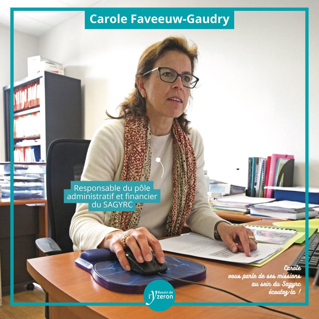 4️⃣ Découvrez Carole Faveeuw-Gaudry à travers “dans leur élément - vocation d’eau”. 💧 
Responsable du pôle administratif et financier du SAGYRC 
💬 Une interview par le SAGYRC
youtube.com/watch?v=Q8W9g5…