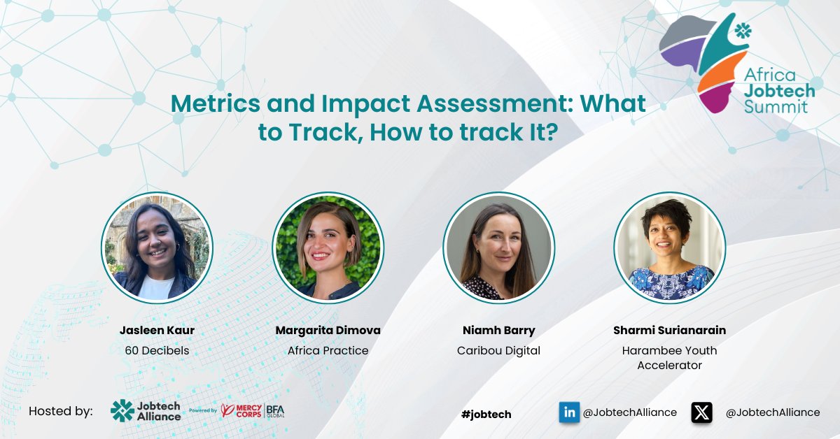 Spartakussug's tweet image. The topics will also cover the creative industries, gender equity in the ecosystem and how jobs are measured in in Jobtech.

The first Africa #JobtechSummit is now well underway to be a resounding success. 

Stay tuned for updates on the summit!