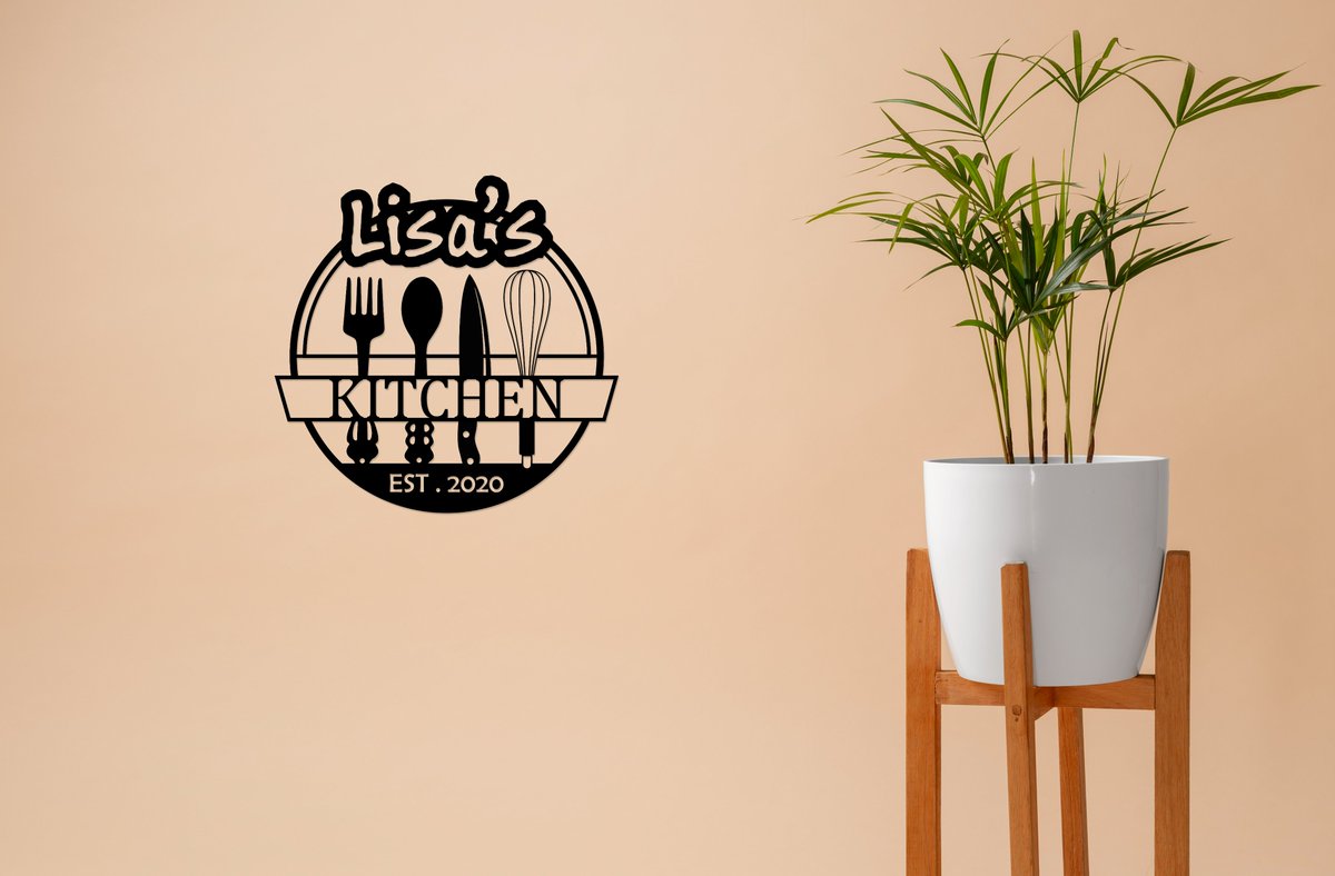 Check out Personalized Kitchen Name Sign Custom Kitchen Wall Decor Cooking Room Wall Decor ebay.com/itm/1666059392… #eBay via @eBay 
#solchatsolana
#thursdaymorning 
#kitchensign
#cookingroom
Hello Buddies, Don't Delay Our Sales are today 50% Offer are available!!Grab It soon!!