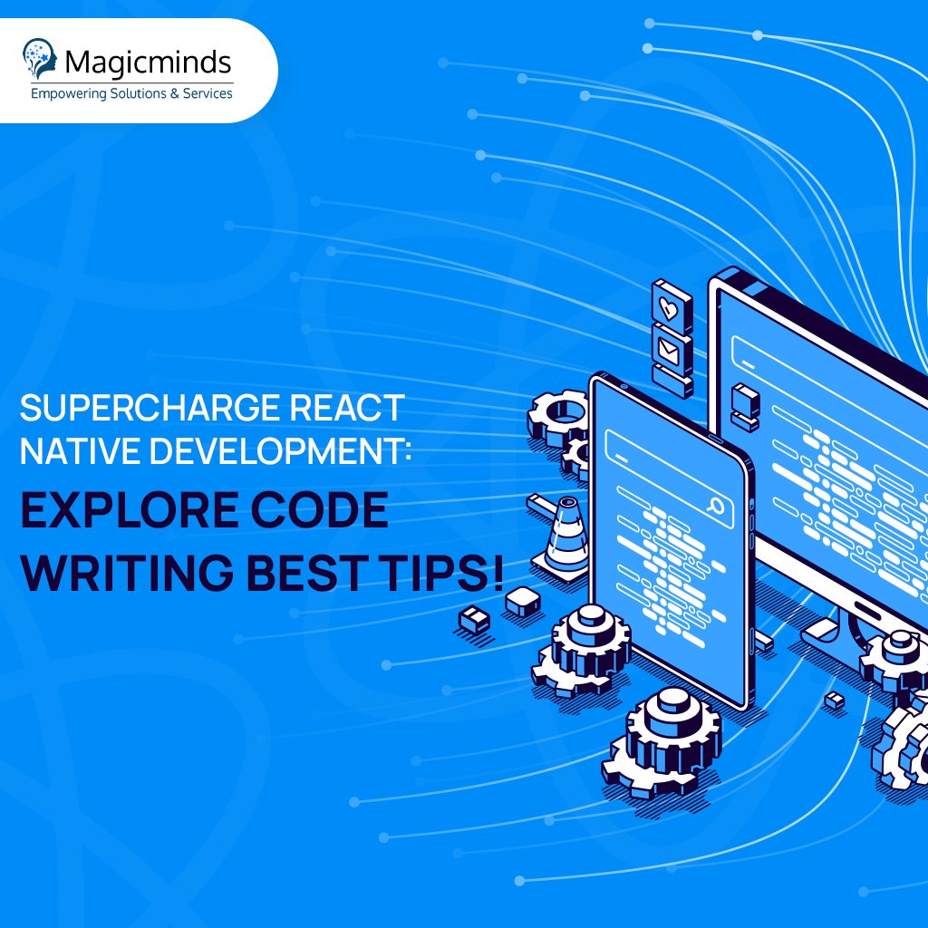 MAGICMINDTECHN1's tweet image. Streamline your React Native development process with efficient and clean code-writing practices.  Happy coding! 🚀🌟

Dive into our React Native service now! 👉bit.ly/4a2U94A

#ReactNativeDevelopment, #ReactNative, #MobileAppDevelopment, #magicminds