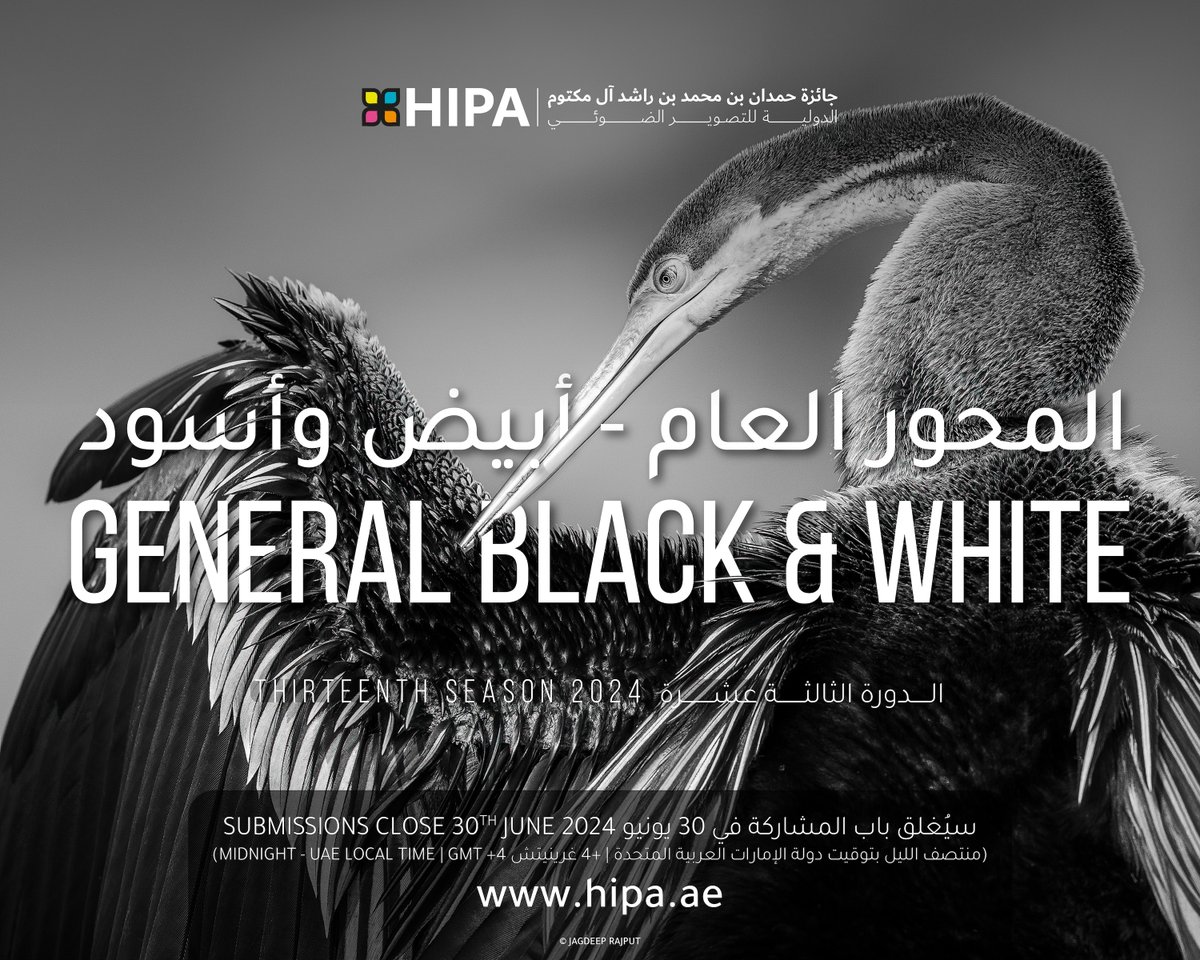 Photograph the rich and stark qualities of a monochromatic image in #HIPAThirteenthSeason category: GENERAL (BLACK & WHITE) قم بعرض رؤيتك الكلاسيكية أحادية اللون في المحور العام (الأبيض والأسود) أحد محاور الدورة الثالثة عشرة #HIPA_Sustainability #Photography #PhotoContest