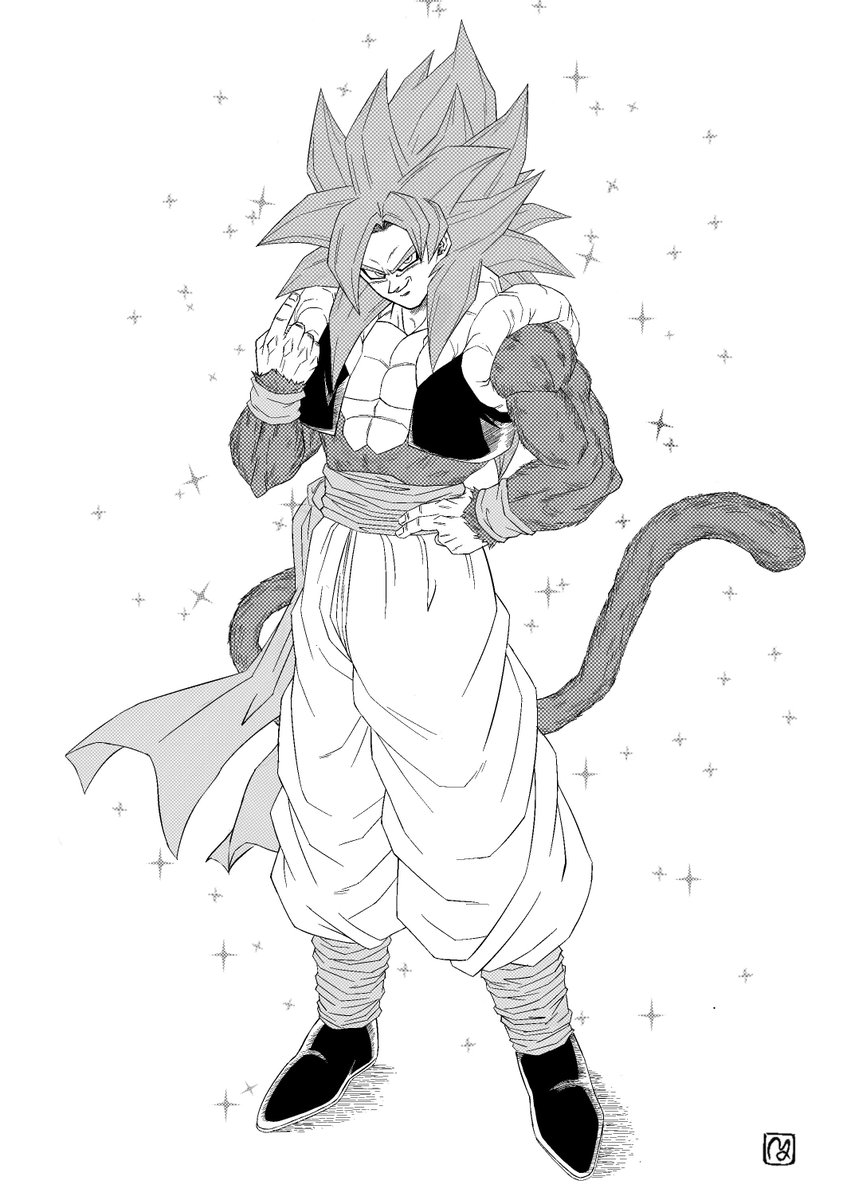 スーパーサイヤ人４ゴジータ #ドラゴンボール #DragonBall