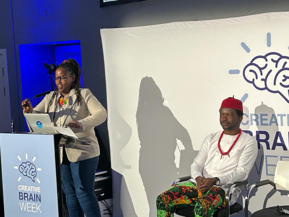 At the #CreativeBrainWeek earlier today, @ElulDereje provided insights on the relevance of Arts and Creativity in Sub-Saharan Africa. Participants reflected on the creative ways they express LOVE in their cultures.