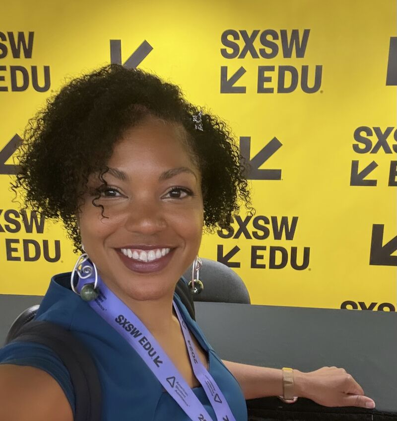 Presenting at @sxswedu has been amazing, but I’m also loving the learning part! I’ve been so encouraged and invigorated by all of the conversations around building awareness of bias in the design of AI and how we teach students to use it. #equityineducation #SXSWEDU