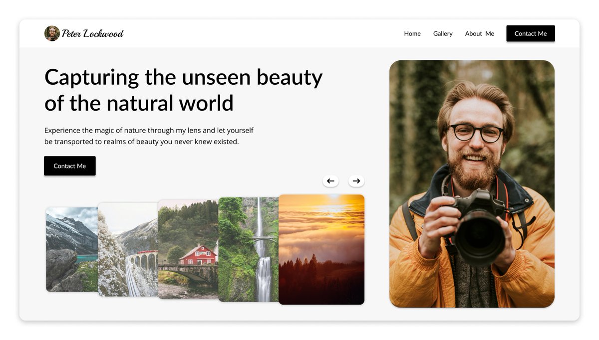 PredragDesign's tweet image. Day #002 

Today&apos;s concept revolves around a website for a photography professional.