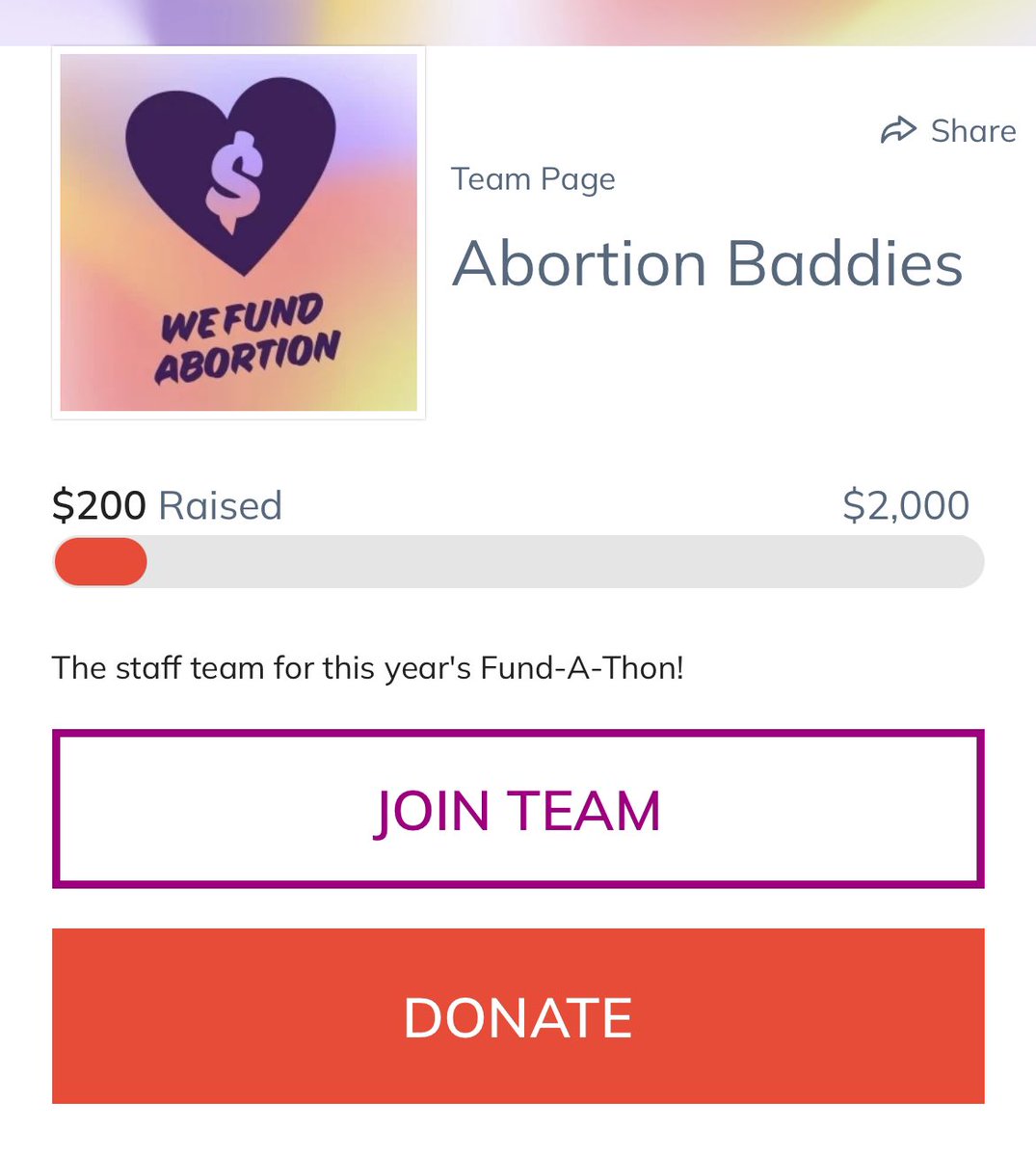 Help me raise $2,000 for abortion access! All donations go to @FronteraFundRGV 🔥🔥

Donate HERE: fund.nnaf.org/purofronterafu… 

💕💕💕💕